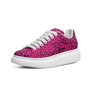 FullbreedCustom Unisex Non Slip Lace Up Faux Leather Sneakers